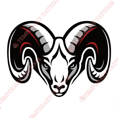 Fordham Rams Customize Temporary Tattoos Stickers NO.4407